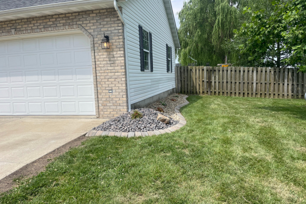 side landscaping 05-31-23 project